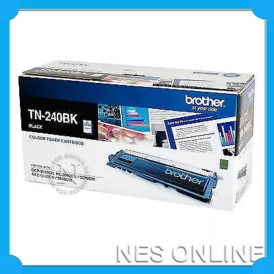 Brother TN-240BK BLACK Toner->HL-3040CN/3070CWDCP9010CNMFC9120CN *Damaged Box* • $101.64